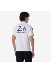 Polo Kappa Andoi 24H Le Mans. Typ kołnierza: polo. Kolor: biały. Styl: sportowy #1