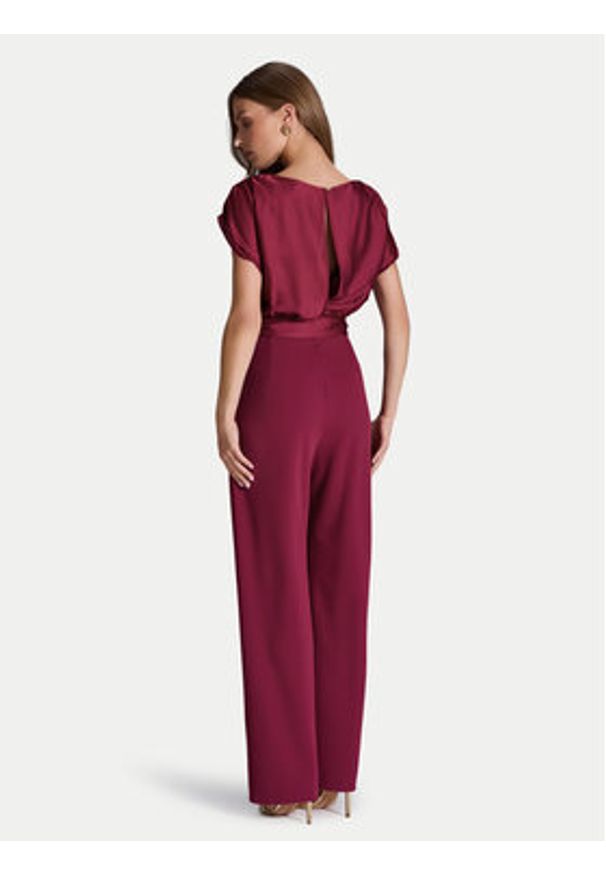 Swing Kombinezon 3AD00400 Bordowy Relaxed Fit. Kolor: czerwony. Materiał: syntetyk