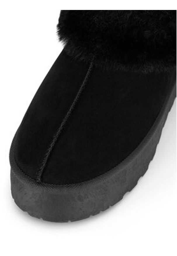 Jenny Fairy Śniegowce WSX23-09 Czarny. Kolor: czarny. Materiał: materiał