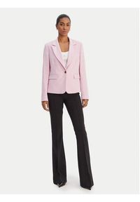 Fracomina Marynarka FR26SJ1001W42901 Różowy Regular Fit. Kolor: różowy. Materiał: syntetyk #5