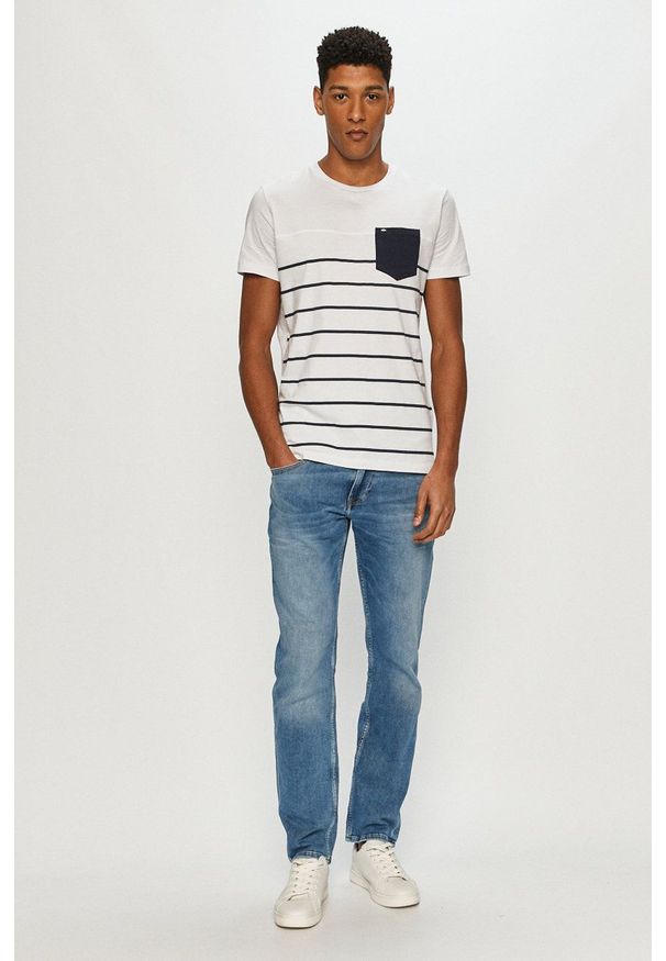 Cross Jeans - Jeansy. Kolor: niebieski
