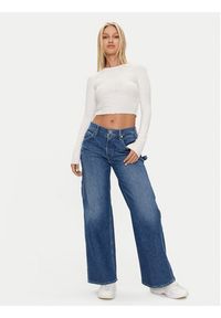 Replay Jeansy WA526 .000.773 761 Granatowy Wide Leg. Kolor: niebieski #4
