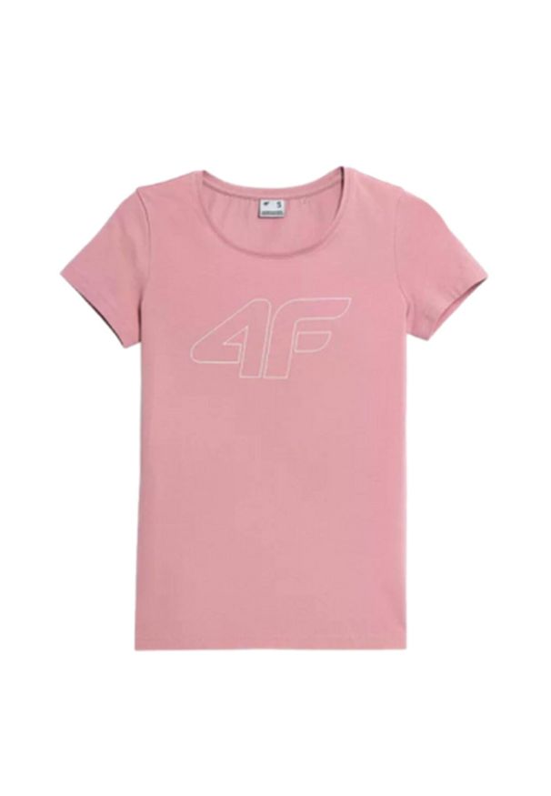 4f - Koszulka Damska 4F. Kolor: różowy