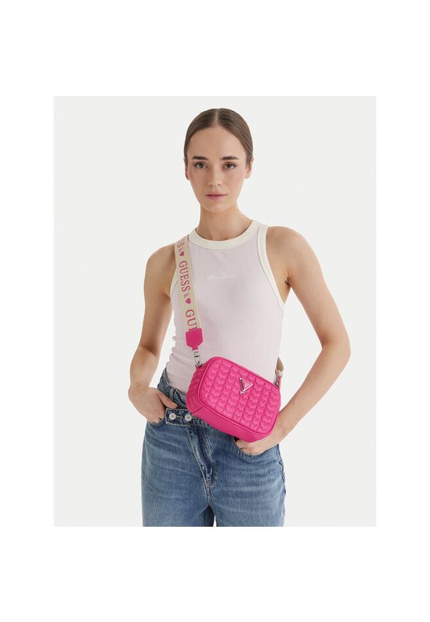 Torebka Guess. Kolor: różowy