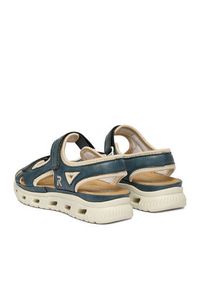 Rieker Sandały CEO-64066-14 Granatowy. Kolor: niebieski. Materiał: skóra #3