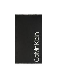 Calvin Klein Szal Vivian K60K611414 Czarny. Kolor: czarny. Materiał: materiał #2