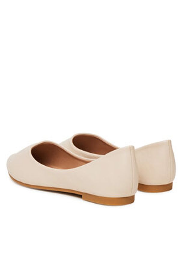 Jenny - JENNY Baleriny CAMILLE WSS20701-01 Beżowy. Kolor: beżowy. Materiał: materiał, syntetyk