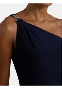 Lauren Ralph Lauren - LAUREN RALPH LAUREN Sukienka wieczorowa 253980922002 Granatowy Slim Fit. Kolor: niebieski. Materiał: syntetyk. Styl: wizytowy #5
