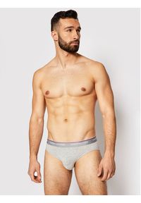 TOMMY HILFIGER - Tommy Hilfiger Komplet 3 par slipów 1U87903766 Kolorowy. Materiał: bawełna. Wzór: kolorowy #4