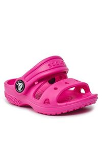 Crocs Sandały Classic Kids Sandal T 207537 Różowy. Kolor: różowy #5