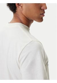 Jack Wolfskin T-Shirt Brand T A64116 Écru Regular Fit. Materiał: bawełna