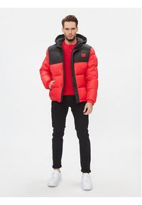Hugo - HUGO Kurtka zimowa Balin2341 50496235 Czerwony Regular Fit. Kolor: czerwony. Materiał: syntetyk. Sezon: zima