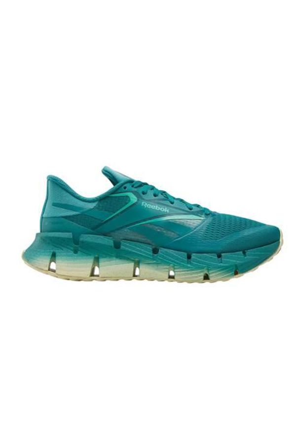 Buty do biegania męskie Reebok Floatzig 1. Kolor: niebieski. Materiał: syntetyk, materiał. Szerokość cholewki: normalna. Sport: bieganie