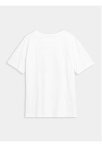outhorn - Outhorn T-Shirt OTHAW23TTSHF0846 Biały Regular Fit. Kolor: biały. Materiał: bawełna #2