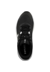 Buty do biegania męskie, Under Armour Charged Rogue 3. Zapięcie: sznurówki. Kolor: biały, wielokolorowy, czarny. Materiał: materiał, syntetyk, tkanina. Szerokość cholewki: normalna