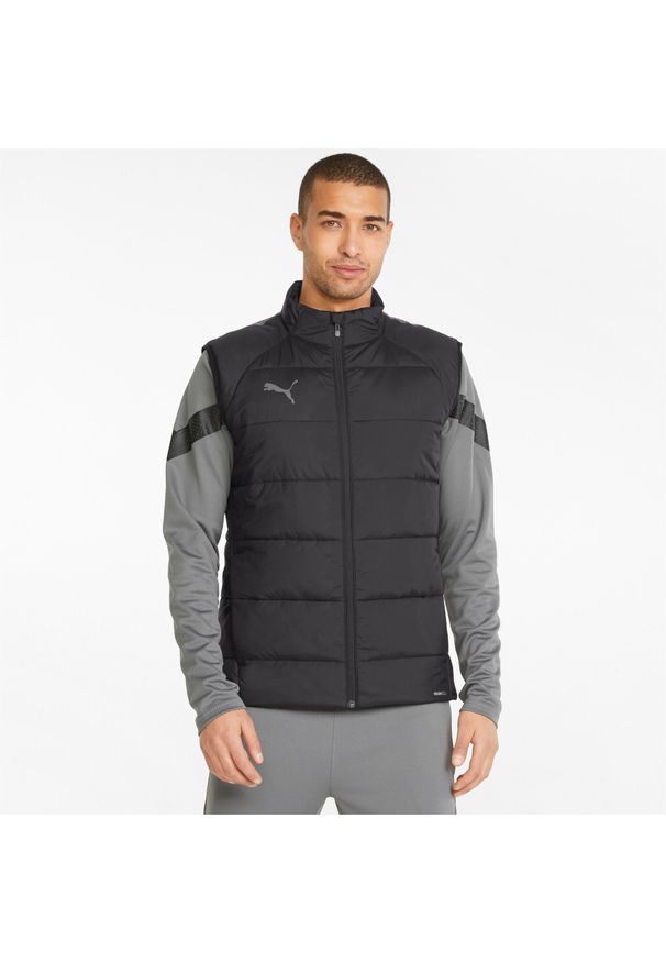 Kamizelka Puma Teamliga. Kolor: czarny. Sport: piłka nożna