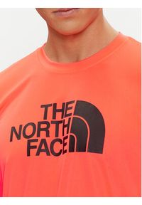 The North Face Koszulka techniczna Reaxion Easy NF0A4CDV Pomarańczowy Regular Fit. Kolor: pomarańczowy. Materiał: syntetyk