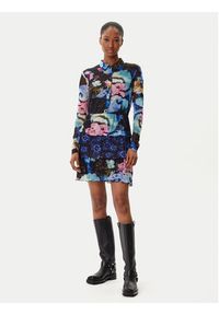 Desigual Sukienka codzienna Coral Lacroix 25WWVK10 Kolorowy Regular Fit. Okazja: na co dzień. Materiał: wiskoza. Wzór: kolorowy. Typ sukienki: proste. Styl: casual #5