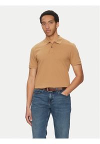 BOSS Polo Pallas 50468362 Beżowy Regular Fit. Typ kołnierza: polo. Kolor: beżowy. Materiał: bawełna #1