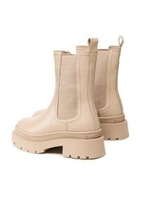 Gino Rossi Sztyblety 222FW103 Beżowy. Kolor: beżowy. Materiał: skóra #5