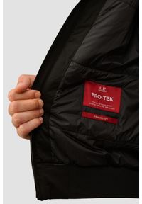 C.P. Company - C.P. COMPANY Czarna męska bomberka Short Jacket, Rozmiar M. Okazja: na co dzień. Kolor: czarny. Długość rękawa: długi rękaw. Długość: krótkie. Styl: casual, elegancki #7