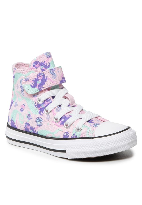 Trampki Converse Ctas 1V HI 372938C Pink Foam/Wild Lilac/Light Dew. Kolor: różowy. Materiał: materiał