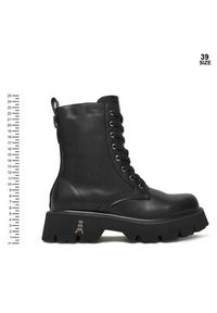 Patrizia Pepe Trzewiki PPJ972.31 Czarny. Kolor: czarny. Materiał: skóra #2