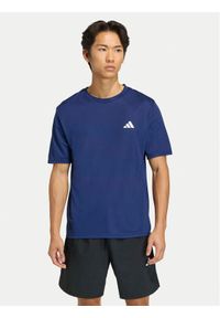 Adidas - adidas Koszulka techniczna Workout Essentials Base KD5457 Granatowy Regular Fit. Kolor: niebieski. Materiał: syntetyk #1
