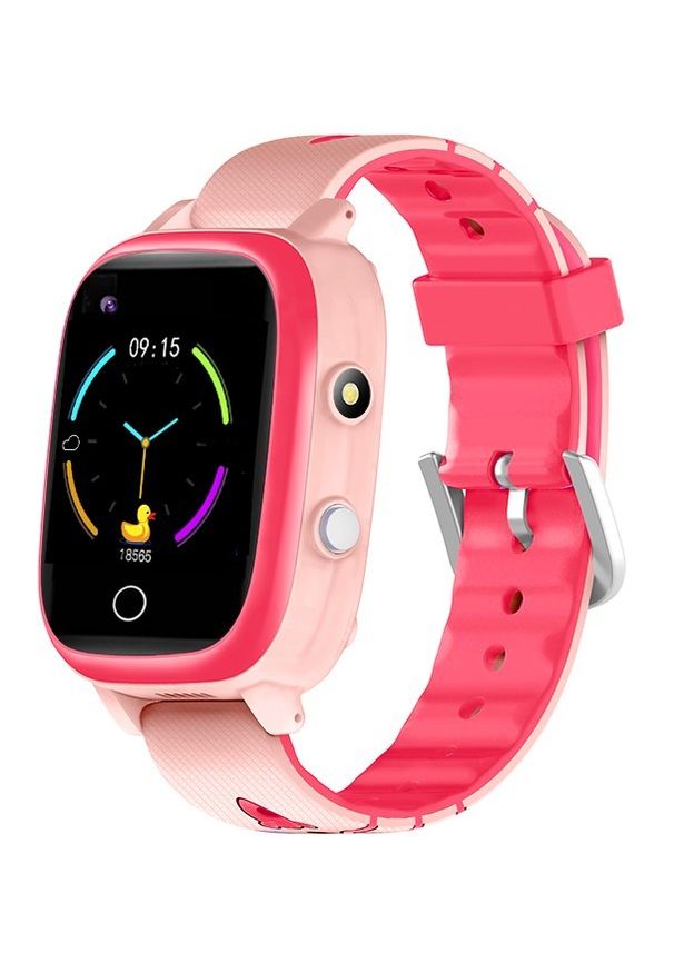 GARETT - Smartwatch Garett Kids Sun Pro 4G różowy. Rodzaj zegarka: smartwatch. Kolor: różowy. Styl: młodzieżowy, casual, klasyczny, sportowy