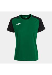 Koszulka do piłki nożnej damska Joma Academy IV. Kolor: czarny, zielony, wielokolorowy. Materiał: poliester. Sport: piłka nożna