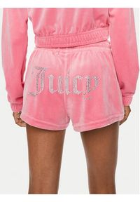 Juicy Couture Szorty sportowe Tamia JCWH121001 Różowy Regular Fit. Kolor: różowy. Materiał: syntetyk