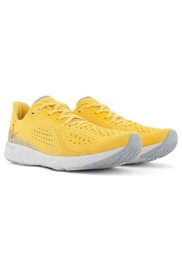 Buty do biegania męskie New Balance Fresh Foam X Tempo V2. Kolor: szary, żółty, wielokolorowy. Materiał: materiał, syntetyk. Szerokość cholewki: normalna. Sport: bieganie