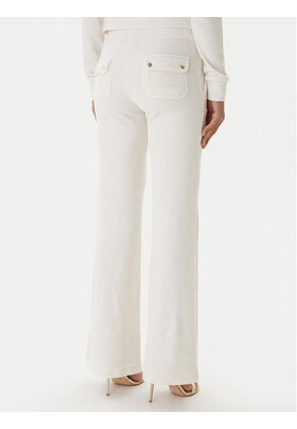 Juicy Couture Spodnie dresowe Layla JCSEBJ001G Beżowy Regular Fit. Kolor: beżowy. Materiał: syntetyk