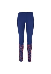 Damskie legginsy do biegania Kilpi RUNNER-W. Kolor: niebieski. Sport: bieganie