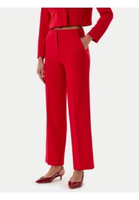 Tatuum Spodnie materiałowe Masda 3 T2508.147 Czerwony Wide Leg. Kolor: czerwony. Materiał: syntetyk
