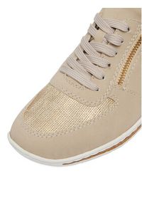 Rieker Sneakersy N5121-60 Beżowy. Kolor: beżowy. Materiał: materiał #6