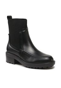 TOMMY HILFIGER - Tommy Hilfiger Botki FW0FW07227 Czarny. Kolor: czarny. Materiał: materiał #3