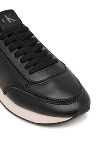 Calvin Klein Sneakersy Retro Runner Sock Panl Lth Neo HW0HW03118 Czarny. Kolor: czarny. Materiał: skóra #4