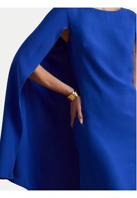 Lauren Ralph Lauren - LAUREN RALPH LAUREN Sukienka koktajlowa 253980921006 Niebieski Slim Fit. Kolor: niebieski. Materiał: syntetyk. Styl: wizytowy #5