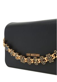 Love Moschino - LOVE MOSCHINO Torebka JC4071PP1ML1300A Czarny. Kolor: czarny. Materiał: skórzane #3