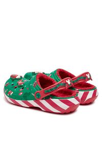 Crocs Klapki Classic Mickey Xmas Lined Clog 210813 Zielony. Kolor: zielony