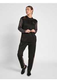 Bluza damska z zamkiem 1/2 z poliestru Hummel Off-Grid. Kolor: czarny. Materiał: poliester. Sezon: zima