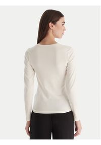 Hunkemöller Bluzka Soft 302728 Biały Slim Fit. Kolor: biały. Materiał: bawełna #2