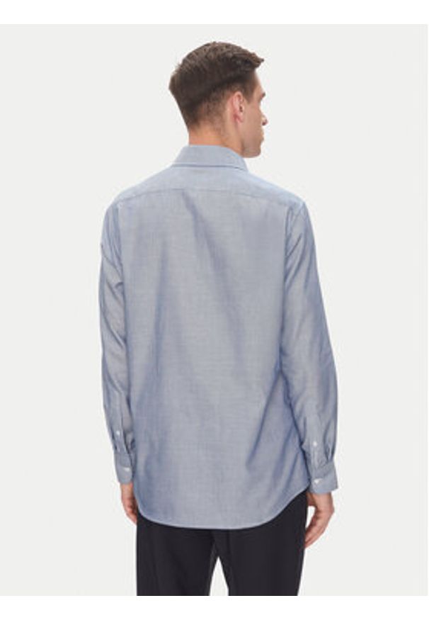 Pierre Cardin Koszula C6 11004.0403 Niebieski Slim Fit. Kolor: niebieski. Materiał: bawełna