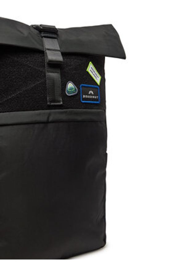 Doughnut Plecak Airlines Jetpack Rolltop Backpack 15″ D417DNA2-0003-F Czarny. Kolor: czarny. Materiał: materiał