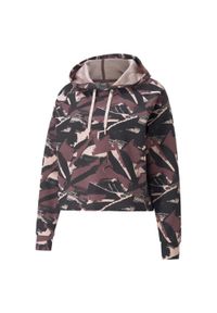 Damska bluza z kapturem Puma Modern Sports AOP. Typ kołnierza: kaptur. Kolor: czarny