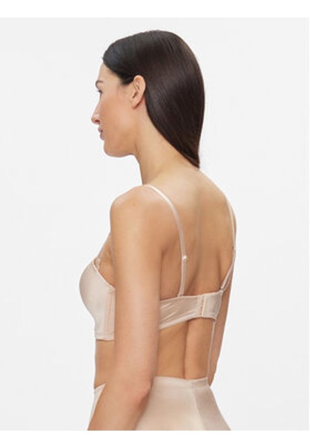 Dorina Biustonosz bardotka FXBA0004MI104 Beżowy. Kolor: beżowy. Materiał: syntetyk