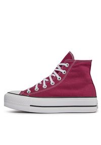 Converse Trampki Chuck Taylor All Star Lift A05471C Fioletowy. Kolor: fioletowy