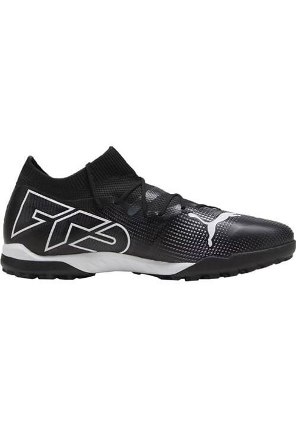 Buty piłkarskie męskie Puma Future 7 Match Tt. Zapięcie: sznurówki. Kolor: biały, wielokolorowy, czarny. Materiał: materiał, syntetyk. Szerokość cholewki: normalna. Sport: piłka nożna