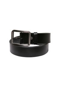 Urban Classics - Podstawowy Pasek Z Klamrą Thorn. Kolor: czarny. Wzór: paski #1